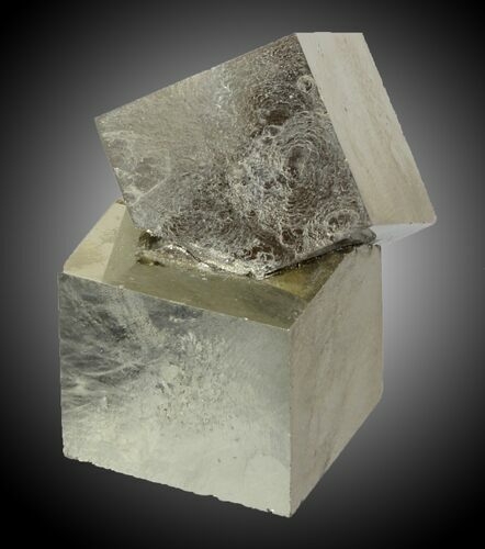 Pyrite Cube Cluster - Navajun, Spain #31012